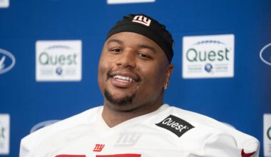 Dexter Lawrence II Reportedly Disgruntled with Giants Over Lack of Contract Extension