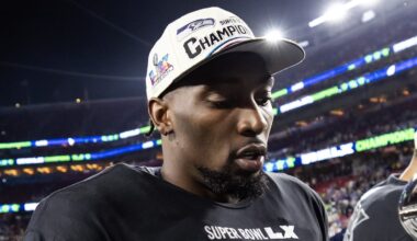 Seattle Seahawks defensive end DeMarcus Lawrence