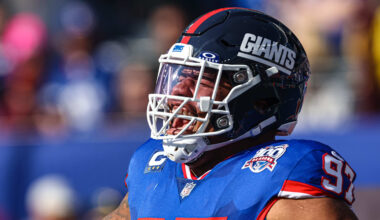 New York Giants defensive tackle Dexter Lawrence