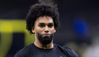 New Orleans Saints wide receiver Chris Olave