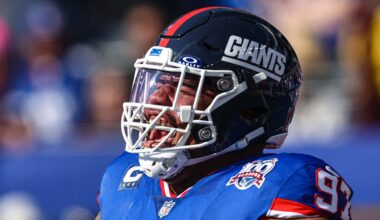 New York Giants defensive tackle Dexter Lawrence II