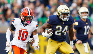 Notre Dame running back Jadarian Price