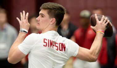 Alabama quarterback Ty Simpson