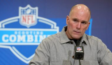 Baltimore Ravens general manager Eric DeCosta