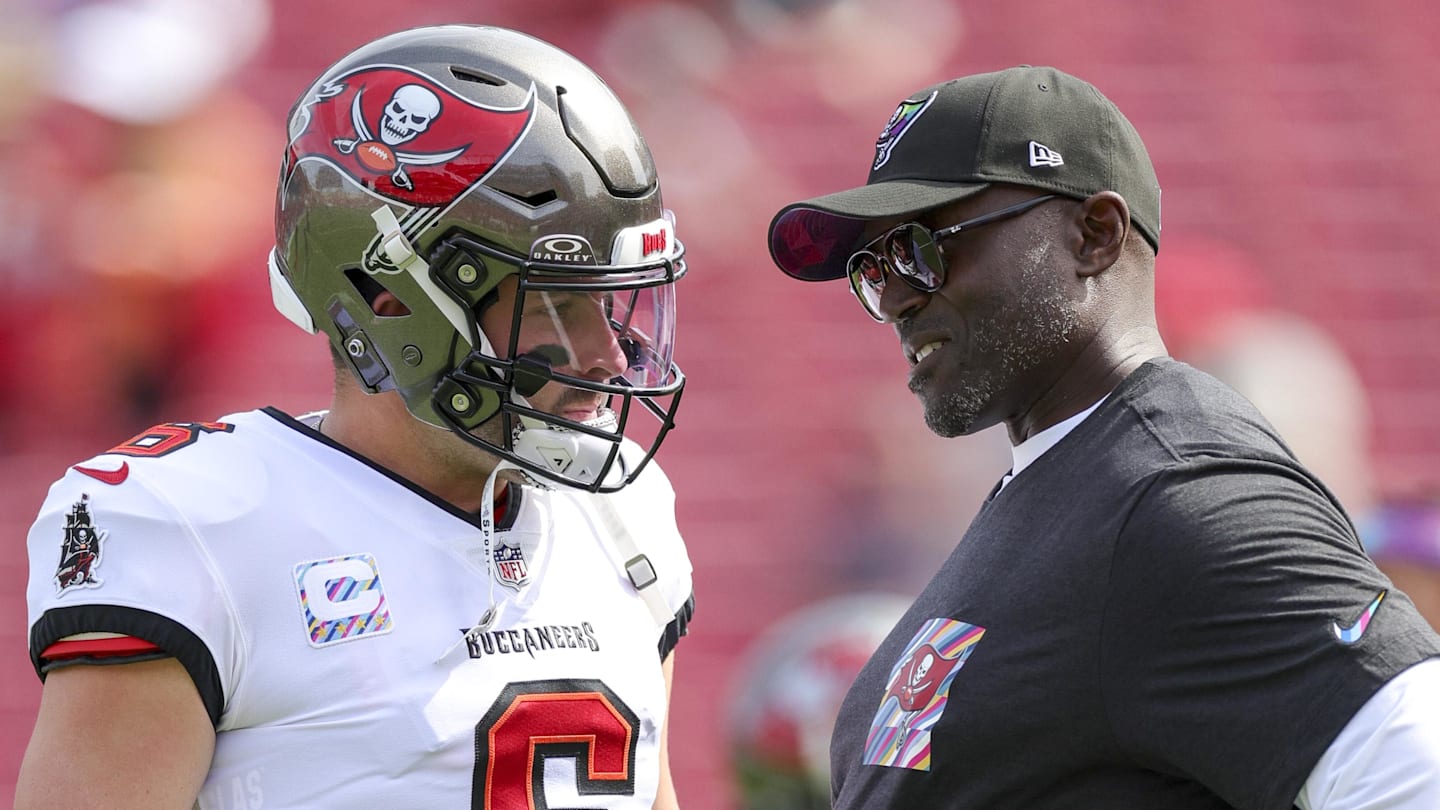 Buccaneers’ Todd Bowles Weighs In On Baker Mayfield-Kevin Stefanski Drama