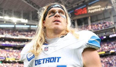 Former Detroit Lions linebacker Alex Anzalone