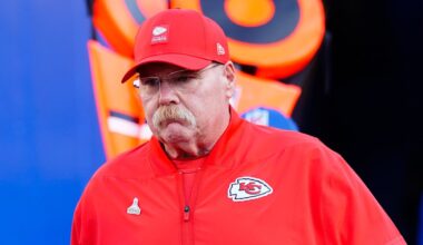 Kansas City Chiefs head coach Andy Reid