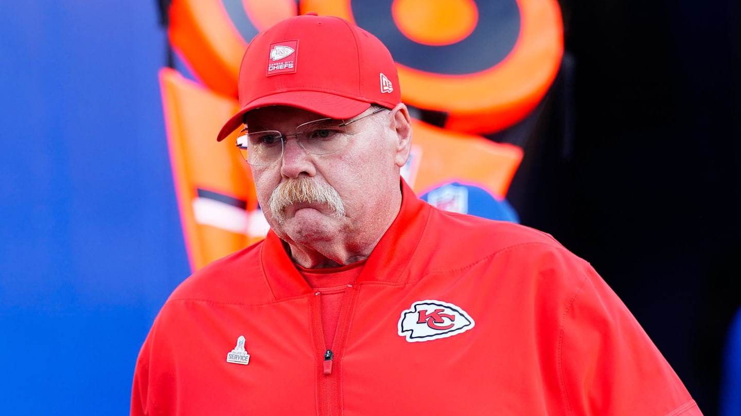 Kansas City Chiefs head coach Andy Reid
