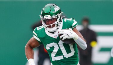 New York Jets running back Breece Hall