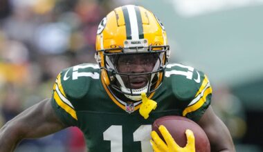 Green Bay Packers wide receiver Jayden Reed
