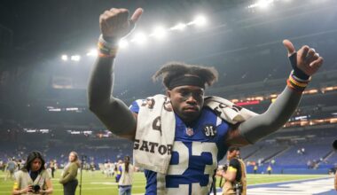 Indianapolis Colts cornerback Kenny Moore II