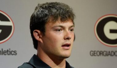 Georgia Bulldogs tight end Oscar Delp