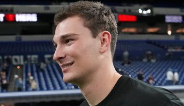 Indiana quarterback Fernando Mendoza