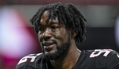 Atlanta Falcons defensive end Leonard Floyd