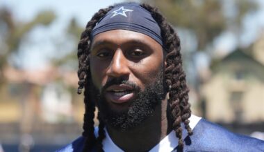 Dallas Cowboys safety Malik Hooker
