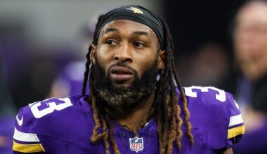 Minnesota Vikings running back Aaron Jones