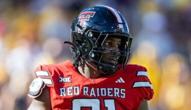 Texas Tech Red Raiders linebacker David Bailey