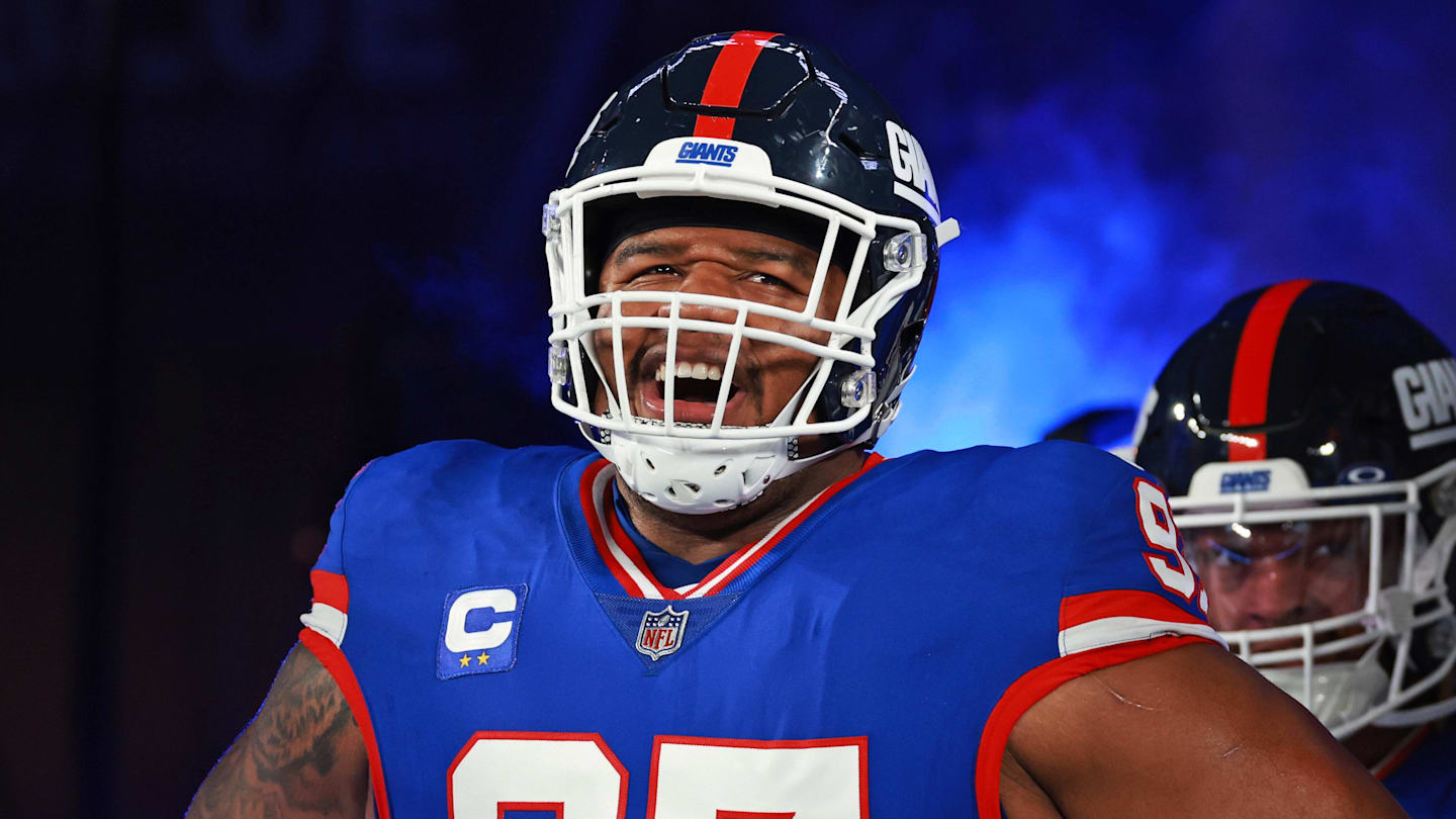 New York Giants defensive tackle Dexter Lawrence II