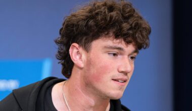 Penn State quarterback Drew Allar (QB02). Mandatory Credit: Jacob Musselman-Imagn Images