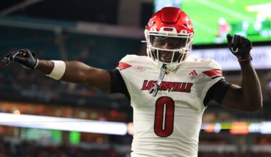 Potential Target for New Orleans Saints in Second Round of NFL Draft: Chris Bell, Louisville