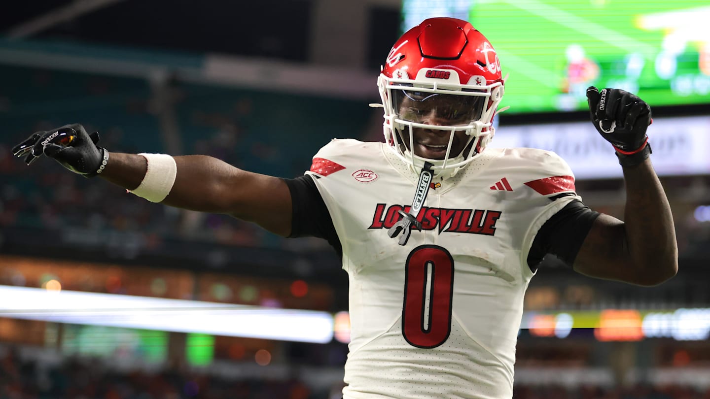 Potential Target for New Orleans Saints in Second Round of NFL Draft: Chris Bell, Louisville