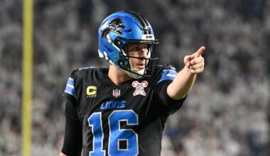 Detroit Lions quarterback Jared Goff