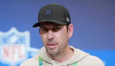 Indianapolis Colts coach Shane Steichen speaks