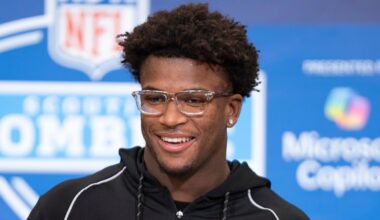 Ohio State defensive back Caleb Downs