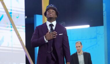 Updated Dallas Cowboys 2026 Draft Order & List Of Picks After Round 1