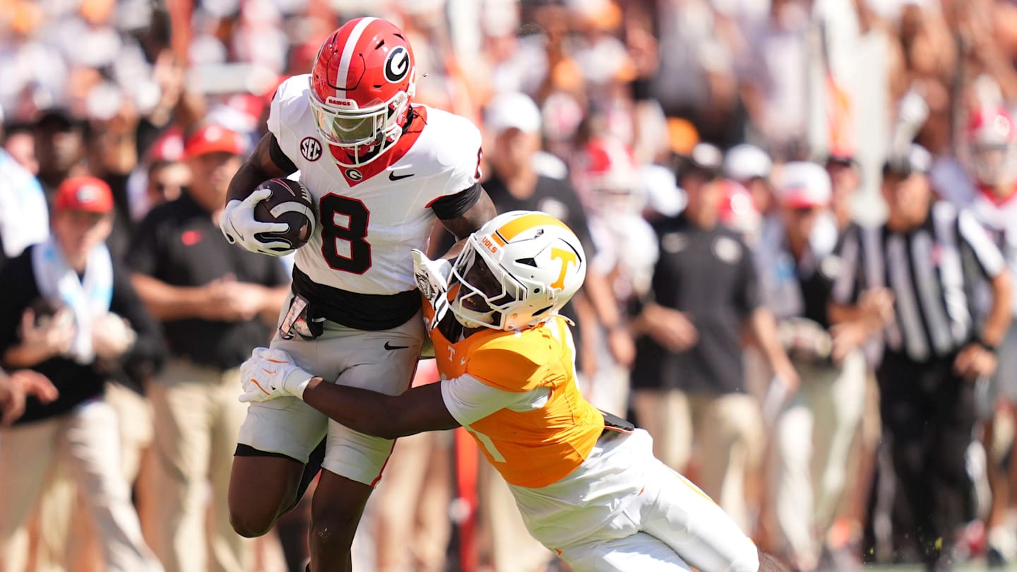 Georgia Wide Receiver Colbie Young Selected by Cincinnati Bengals in 2026 NFL Draft