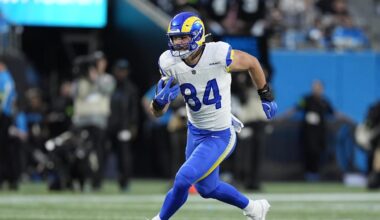 Rams Selecting Max Klare Puts Colby Parkinson’s Future in Question
