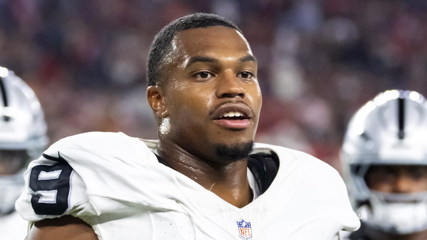 Former Las Vegas Raiders defensive end Tyree Wilson.