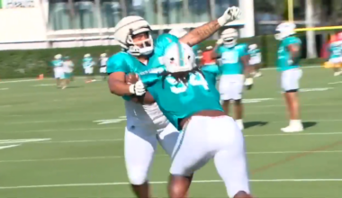 Dolphins hold voluntary offseason session; star RB De’Von Achane holds out for contract extension - WSVN 7News | Miami News, Weather, Sports