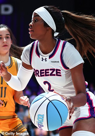 The WNBA star was on court hours before Pearce Jr's arrest