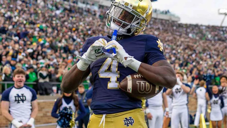 Jeremiyah Love, Notre Dame Fighting Irish