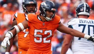 Broncos Announce Position Switch for 3rd Round Pick Jonah Elliss