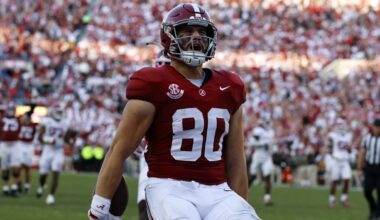 Cowboys Draft Prediction Lands Alabama Tight End Josh Cuevas