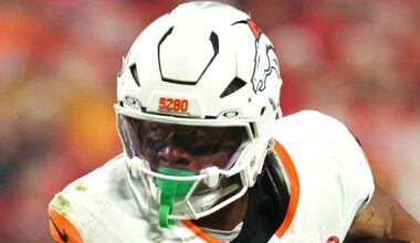 Broncos’ RJ Harvey On Notice After Revealing Remarks