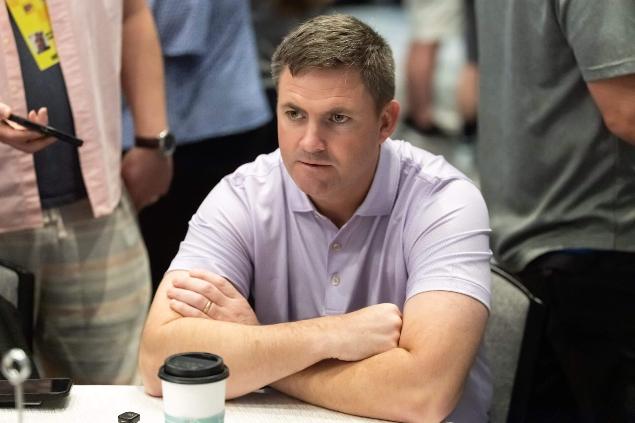 Cincinnati Bengals head coach Zac Taylor during the 2026 NFL annual league meeting at the Arizona Biltmore. 