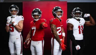 Falcons unveil new uniforms ahead of 2026 season