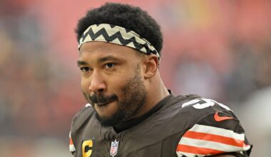 Browns' Myles Garrett Subject of All-In Trade Pitch Featuring Rams