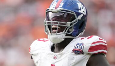 Giants Get News of 40-Game Vet's Departure Ahead of NFL Draft