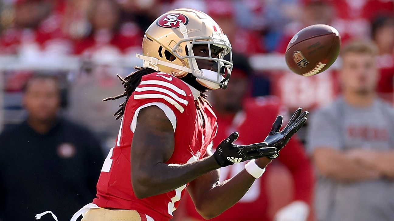 Will the 49ers trade, release or keep WR Brandon Aiyuk?
