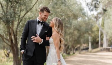 Seahawks QB Sam Darnold ties knot with fiancée Katie Hoofnagle