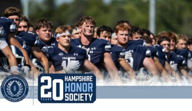 Chargers lead NCAA DII with 17 NFF Hampshire Honor Society inductees