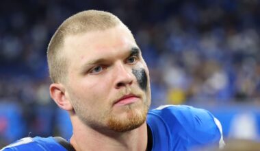 Lions' Aidan Hutchinson Nearly In Tears After Message From Alex Anzalone’s Son