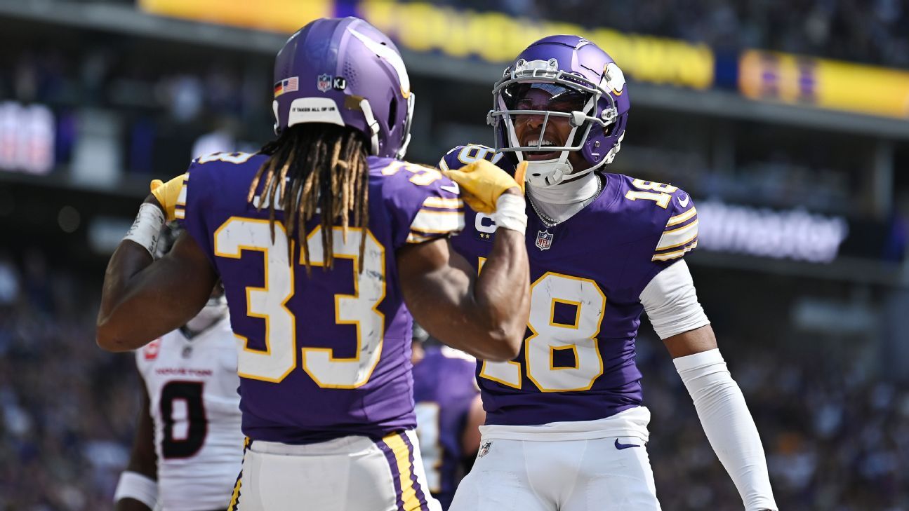 For the first time in a long time, Vikings need WR, RB depth