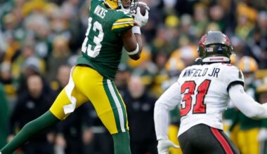 Packers reshuffle WR room, trade Dontayvion Wicks to Philadelphia for pair of draft picks