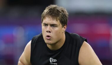 Bears' 1st Round Draft Plans Increasingly Evident With Caleb Lomu Visit