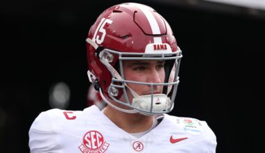 Eagles Predicted to Draft Alabama QB Ty Simpson in 1st Round
